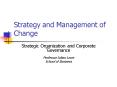 Strategy and Management of Change PowerPoint PPT Presentation