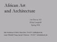 African Art and Architecture PowerPoint PPT Presentation