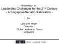 Global Leadership Forum PowerPoint PPT Presentation