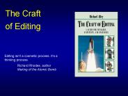 Scientific Writing Editing