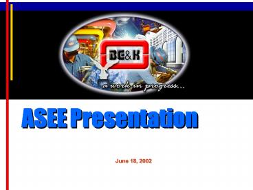 ASEE Presentation