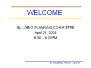 BUILDING PLANNING COMMITTEE