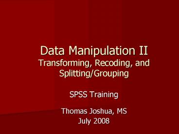 presentation player overlay