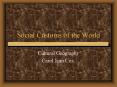 Social Customs of the World PowerPoint PPT Presentation