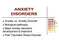 ANXIETY DISORDERS PowerPoint PPT Presentation