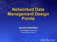 Networked Data Management Design Points PowerPoint PPT Presentation