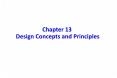 Chapter 13 Design Concepts and Principles PowerPoint PPT Presentation