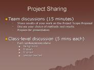 Project Sharing