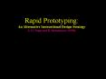Rapid Prototyping: An Alternative Instructional Design Strategy S. D. Tripp and B. Bichelmeyer (1990) PowerPoint PPT Presentation
