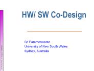 HW/ SW Co-Design