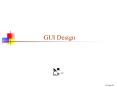 GUI Design PowerPoint PPT Presentation
