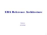 ERA Reference Architecture