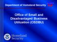 Department of Homeland Security PowerPoint PPT Presentation