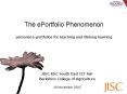 The ePortfolio Phenomenon personal eportfolios for teaching and lifelong learning PowerPoint PPT Presentation