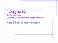 TSQUAIR: Table Space for Queries PowerPoint PPT Presentation