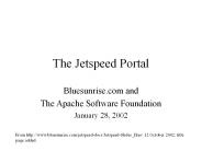 The Jetspeed Portal