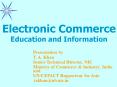 ELECTRONIC COMMERCE PowerPoint PPT Presentation