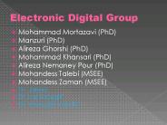 Electronic Digital Group