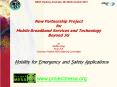 New Partnership Project for Mobile Broadband Services and Technology Beyond 3G by Steffen Ring M.Sc. PowerPoint PPT Presentation