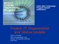 Project 25 Organization and Status Update PowerPoint PPT Presentation