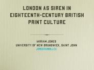London as Siren in EighteenthCentury British Print Culture