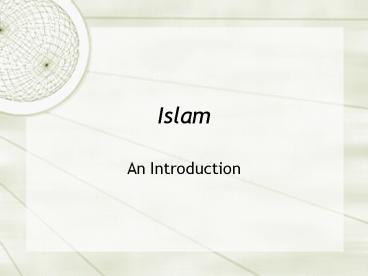 Islam