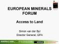 EUROPEAN MINERALS FORUM PowerPoint PPT Presentation