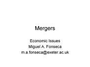 Mergers