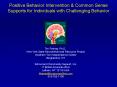 Positive Behavior Intervention PowerPoint PPT Presentation
