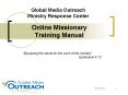 Online Missionary Training Manual PowerPoint PPT Presentation