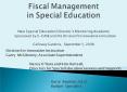 Fiscal Management in Special Education New Special Education Directors Mentoring Academy Sponsored b PowerPoint PPT Presentation