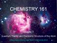 CHEMISTRY 161 PowerPoint PPT Presentation