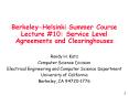BerkeleyHelsinki Summer Course Lecture PowerPoint PPT Presentation
