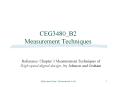 CEG3480_B2 Measurement Techniques PowerPoint PPT Presentation