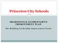 SHARONVILLE ELEMENTARYS IMPROVEMENT PLAN PowerPoint PPT Presentation