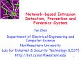 Network-based Intrusion Detection, Prevention and Forensics System PowerPoint PPT Presentation