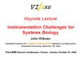 Keynote Lecture  Instrumentation Challenges for Systems Biology  John Wikswo Vanderbilt Institute for Integrative Biosystems Research and Education Vanderbilt University, Nashville, TN, USA  Third IEEE Sensors Conference, Vienna, Austria, October PowerPoint PPT Presentation