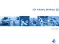 ADI Industry Briefings PowerPoint PPT Presentation