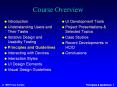 Course Overview PowerPoint PPT Presentation