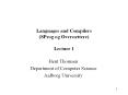 Languages%20and%20Compilers%20(SProg%20og%20Overs PowerPoint PPT Presentation
