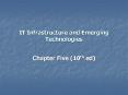 IT Infrastructure and Emerging Technologies PowerPoint PPT Presentation