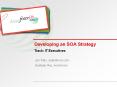 Developing an SOA Strategy PowerPoint PPT Presentation