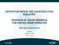 OPPORTUNITIES IN THE CONSTRUCTION INDUSTRY KINGDOM OF SAUDI ARABIA PowerPoint PPT Presentation