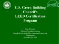 U.S. Green Building Council PowerPoint PPT Presentation