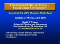 The Future of Fission Power Evolution or Revolution PowerPoint PPT Presentation