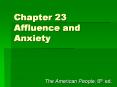Chapter 23 Affluence and Anxiety PowerPoint PPT Presentation