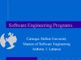 Software Engineering Programs PowerPoint PPT Presentation