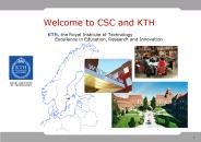 Welcome to CSC and KTH