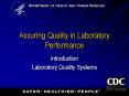 Assuring Quality in Laboratory Performance PowerPoint PPT Presentation