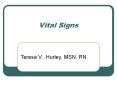 Vital Signs PowerPoint PPT Presentation